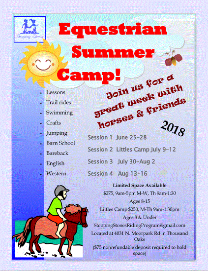 Horsey Camp Flyer